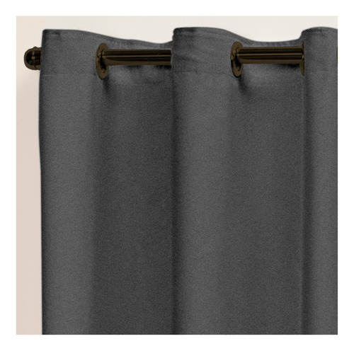 Cortina De Tecido Corta Luz 2,50m X 1,30 Para Quarto Ou Sala