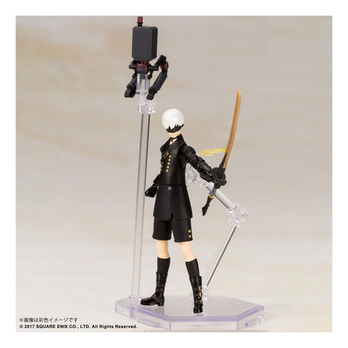 Square Enix Nier Automata 2b & 9s Plastic Model Kit Figure