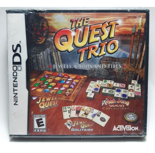 Game The Quest Trio Para Nintendo Ds - Americano Novo 