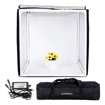 Comprar Caja Fotografica Estudio Luz Led Foto Fondos Fotografia