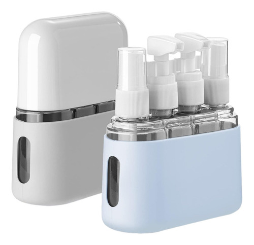 Juego De 8 Botellas De Viaje De Silicona, Accesorio