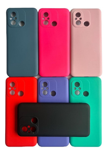 Carcasa Funda Para Xiaomi Redmi 12c Silicona De Color