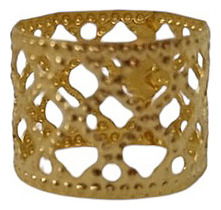 Set De 10 Cuff Calado Triangulos Peinados Trenzas Deadlocks Dorado