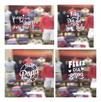 Comprar Vinilos Vidrieras,locales,pascuas,dia Del Padre,dia Del Niño