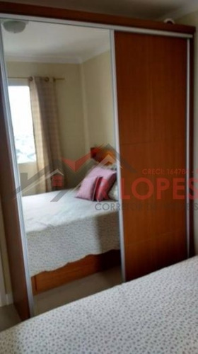 Imagem 15 de 23 de Ótimo Apartamento Em Condomínio Fechado Para Venda No Bairro Fazenda Aricanduva, 2 Dorm, 1 Vagas, 50 M - 1060