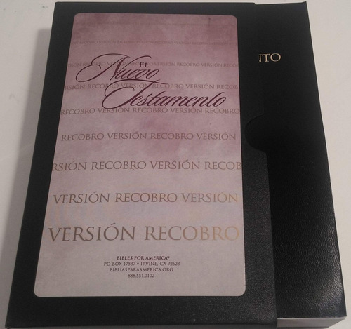 Libro: Nuevo Testamento, Versión Recobro (edición Económica;