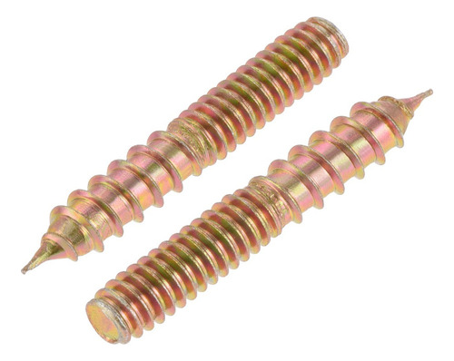 10 Pernos De Sujeción 1/4-20 X 1-1/2 Tornillo Doble Roscado