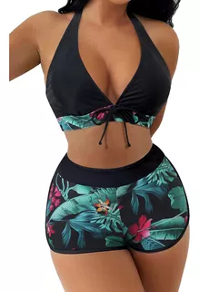 Traje De Baño Dama Dos Piezas Bikini Bañador Sexy Para Mujer