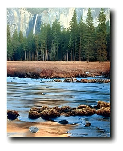 Póster De Paisaje Del Parque Nacional Yosemite (16x20)