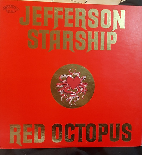 Vinilo - Jefferson Starship - Red Octopus - 1 Lp, Japon Ex.