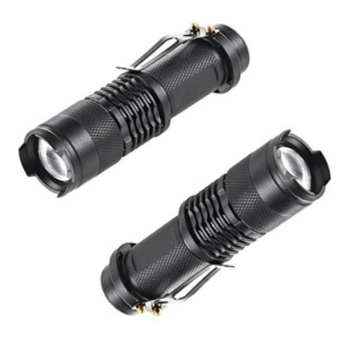 Paquete 100 Kits Lamparas Tácticas Recargables Led Q5 Y T6