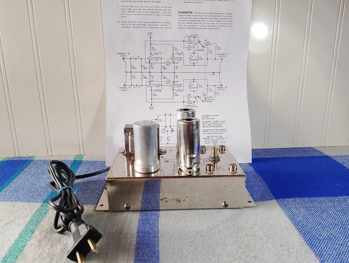 Preamplificador De Conversión Estéreo Shure M65 / 1960 (Usado)