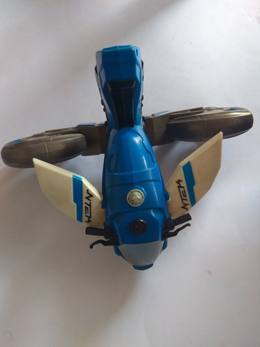 Max Steel Moto Azul Transforma En Avión N-tek (Usado)