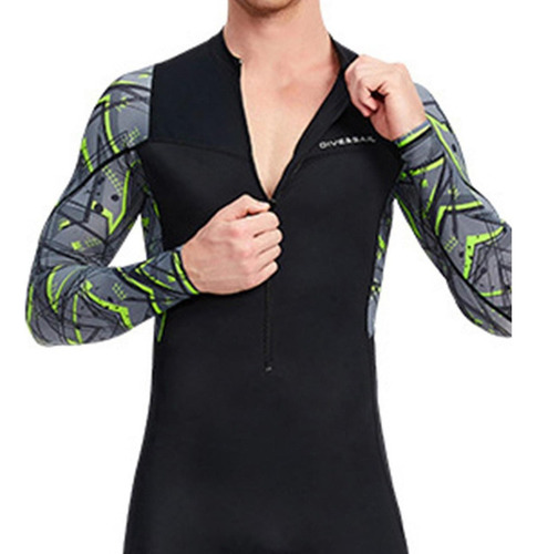 Traje De Neopreno Para Hombre, Neopreno, Cremallera Frontal