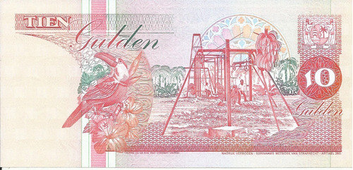 Suriname 10 Gulden 1996