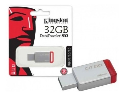 Kingston Memoria Usb 3.0 Flash Datatraveler 32 Gb Dt50/32gb