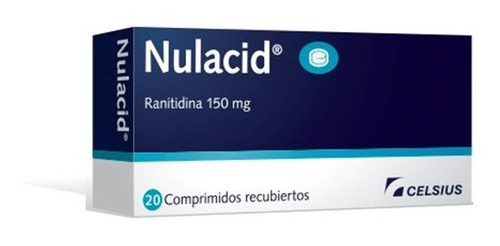 Nulacid® 150mg X 20 Comprimidos - Ranitidina