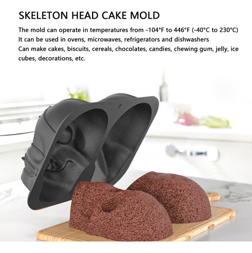 Molde Para Hornear Con Forma De Cabeza De