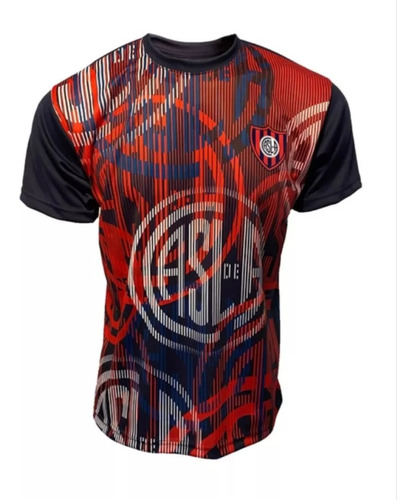 Remera Camiseta San Lorenzo Entrenamiento Adulto Oficial