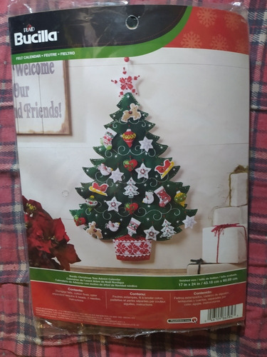 Bucilla Set De Calendario De Adviento Navidad