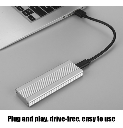 Carcasa De Disco Duro Ssd Usb3.1 A M.2 Nvme Ngff Pcie To