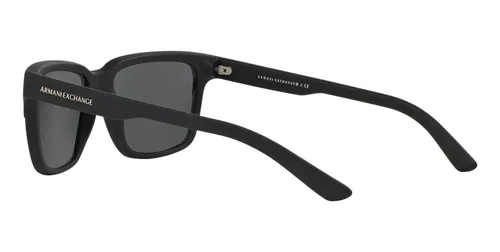 Lentes De Sol Rectangular Negro Armani Exchange