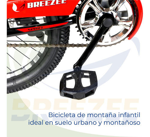 Bicicleta De Montaña Para Niños R18 Cuadro Resistente