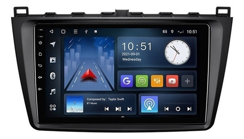 Estéreo Para Mazda 6 2008-14 Gps Wifi Android Carplay 2+32g