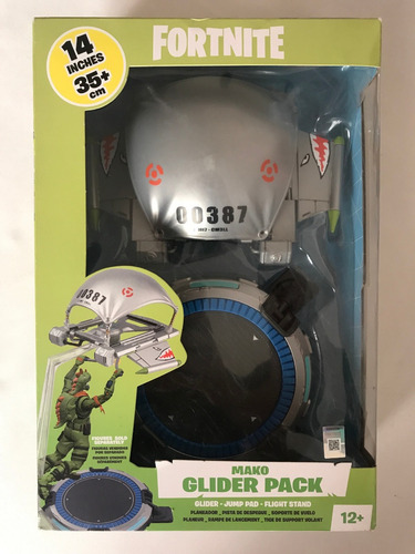 Fortnite Mako Glider Pack Planeador Epic Games Jazwares 2019 (Usado)