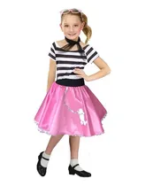 Comprar Falda De Rock And Roll - Disfraz Vaselina - Falda Para Bailables - Disfraces Para Niñas - Faldas De Vaselina Rockeras - Disfraz Rocanrol De Los 80