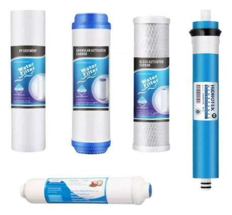 Kit Repuestos Osmosis Inversa 5 Etapas 100gpd
