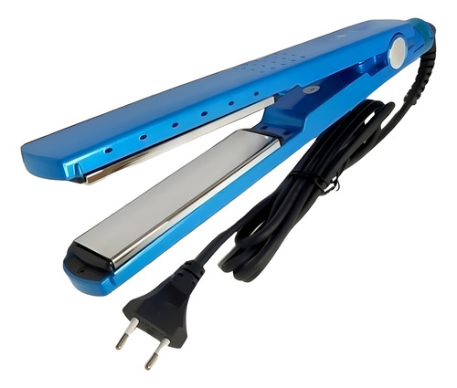 Chapinha Prancha Cabelo Progressiva Titanium 450f 127/220v Cor Azul 127/220v