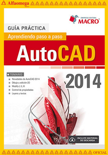 Libro Ao Aprendiendo Paso A Paso Autocad 2014