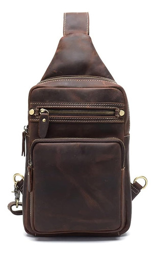 Bolso Bandolera Grande Para Hombre Guimiaray Crazy Horse De