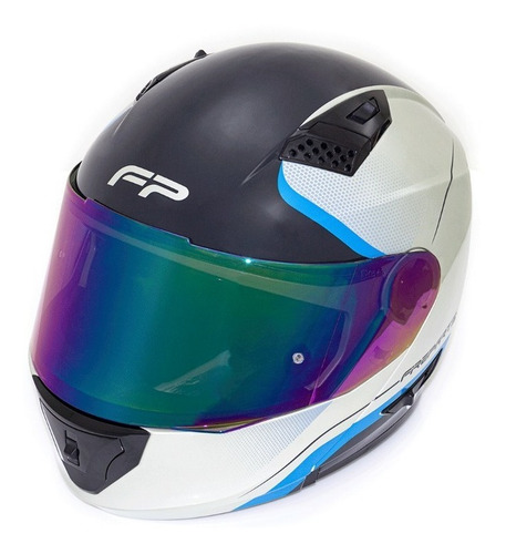 Imagen 4 de 4 de Mica Visor Repuesto Tornasol Iridium P/ Cascos Fp Airwave