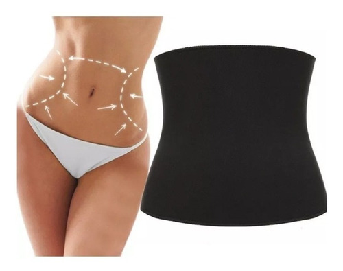 Faja Reductora Abdomen Ajustable Cintura, Reduce Unisex