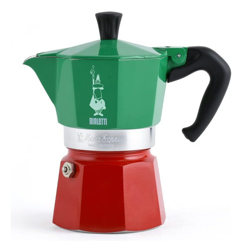 Cafetera Bialetti Moka Express Italia 6 Tazas