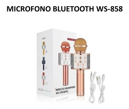 Microfono Bluetooth Ws-858