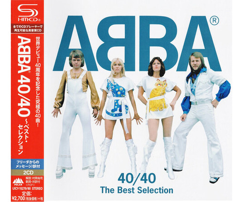 Abba 40/40 La Mejor Selección (shm-cd) Cd