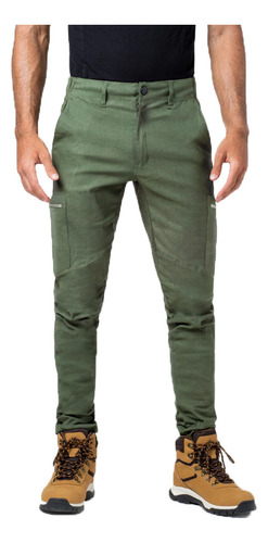 Pantalón Cargo Hombre Elastizado Domuyo Alaska