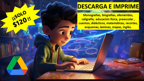 Papelería Digital (+5000 Archivos) Para Tareas Escolares