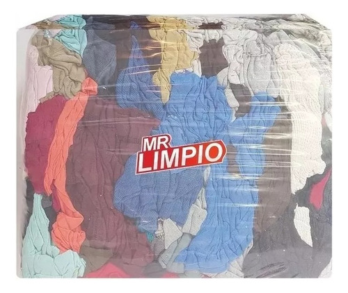 Mr. Limpio - Trapo Color Algodón Pqte. De 10 Kilos