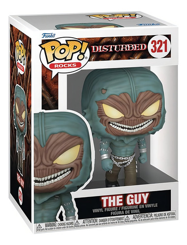 Funko Pop Rocks Disturbed - El chico 321