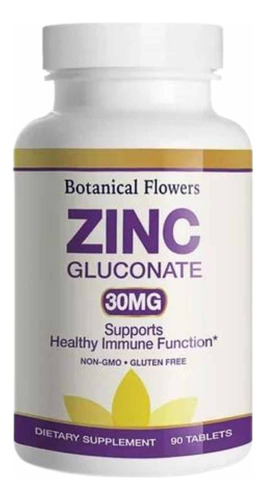 Botanical Flowers Zinc 30 Mg - Unidad a $1721