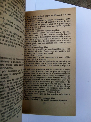 La Semilla Del Diablo, Ira Levin (Usado)