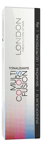 Kit 12 X Tonalizante London Multi Color Fusion 60g Cada