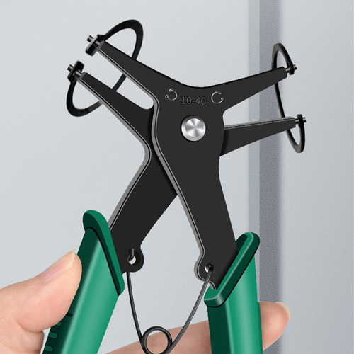 Herramienta Manual Lock Pliers Snap Circlip 2 En 1 De Acero