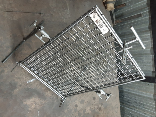 Imagen 2 de 10 de Parrilla Asador Portátil 50x70cm Malla Premium - Brasas®