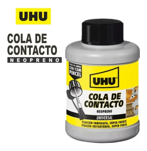 Cola De Contacto Neopreno Uhu Resistente Al Agua X 400ml 