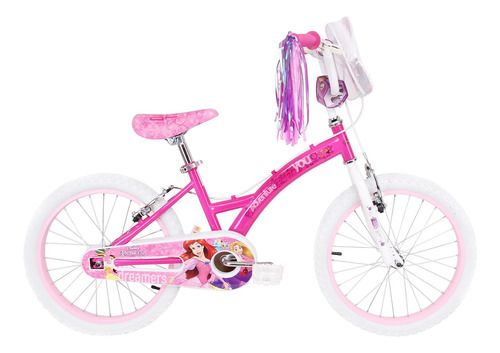 Bicicleta Disney De Niña Princess Aro 20 Rosado